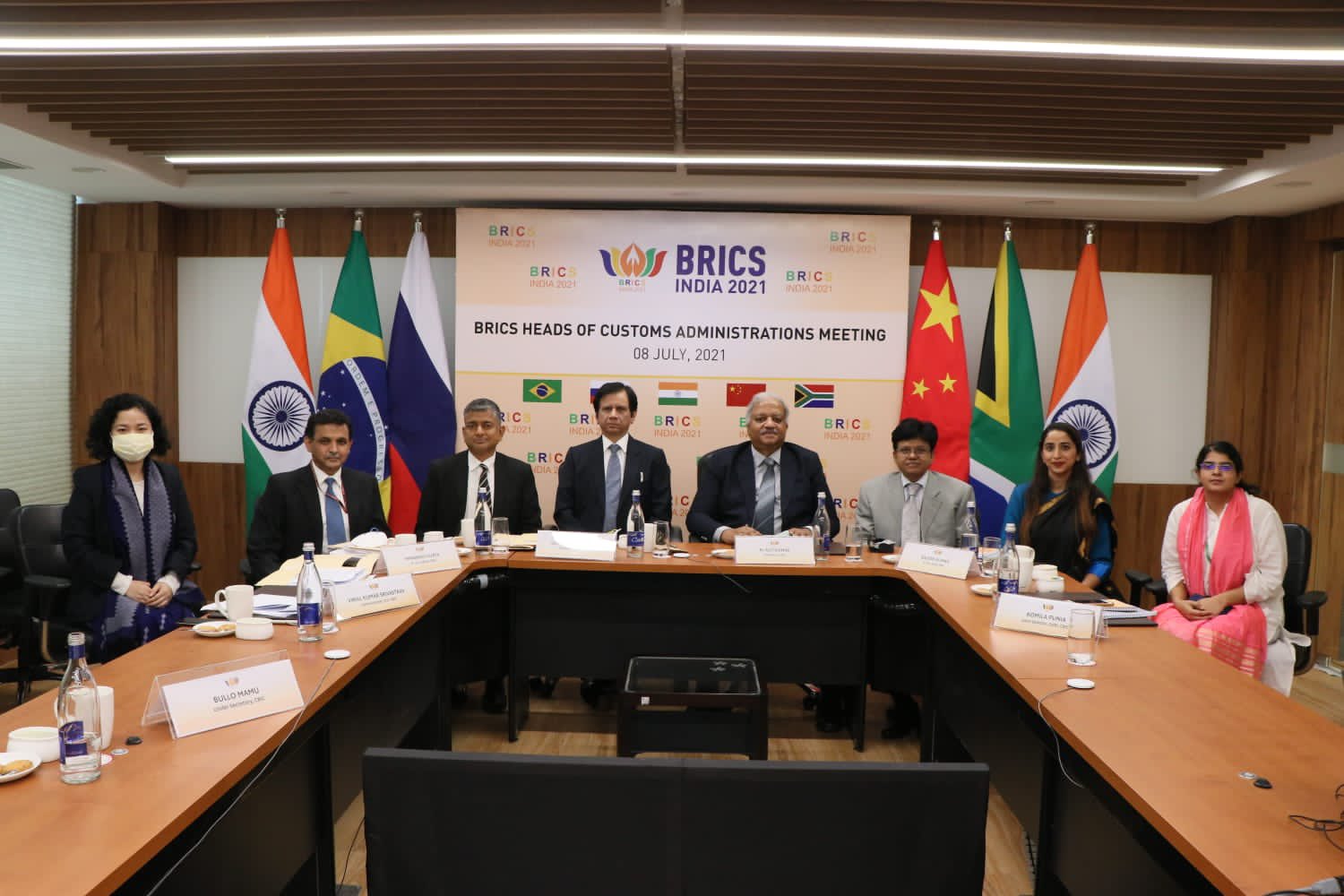 BRICS Customs Administrators deliberated on key deliverables for 2021 such as Agreement for Cooperation on Mutual Administrative Assistance capacity building and exchange of pre-arrival Customs data.